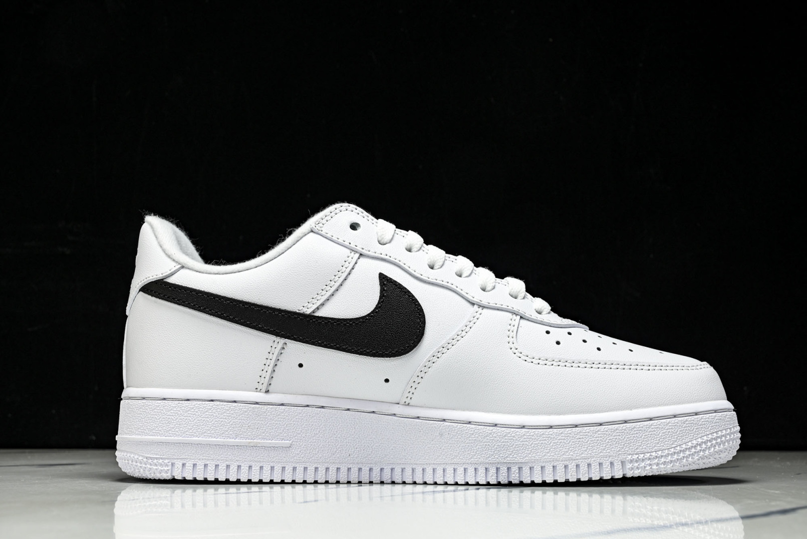 AF1 尺码36-47.5纯原版出品-Air Force 1 Low Supreme White Bla