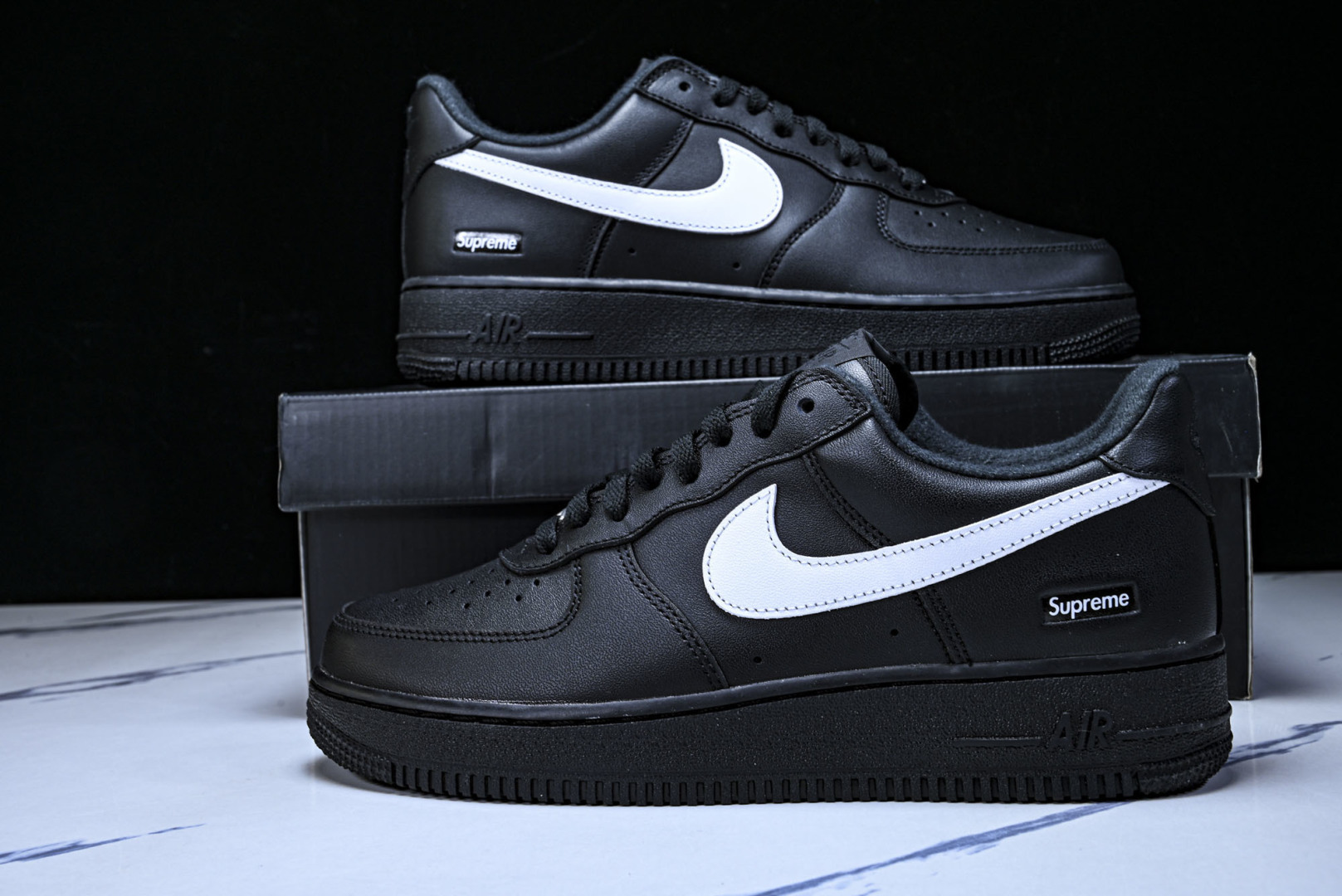 AF1 尺码36-47.5纯原版出品-Supreme x Nike Air Force 1'07 Low