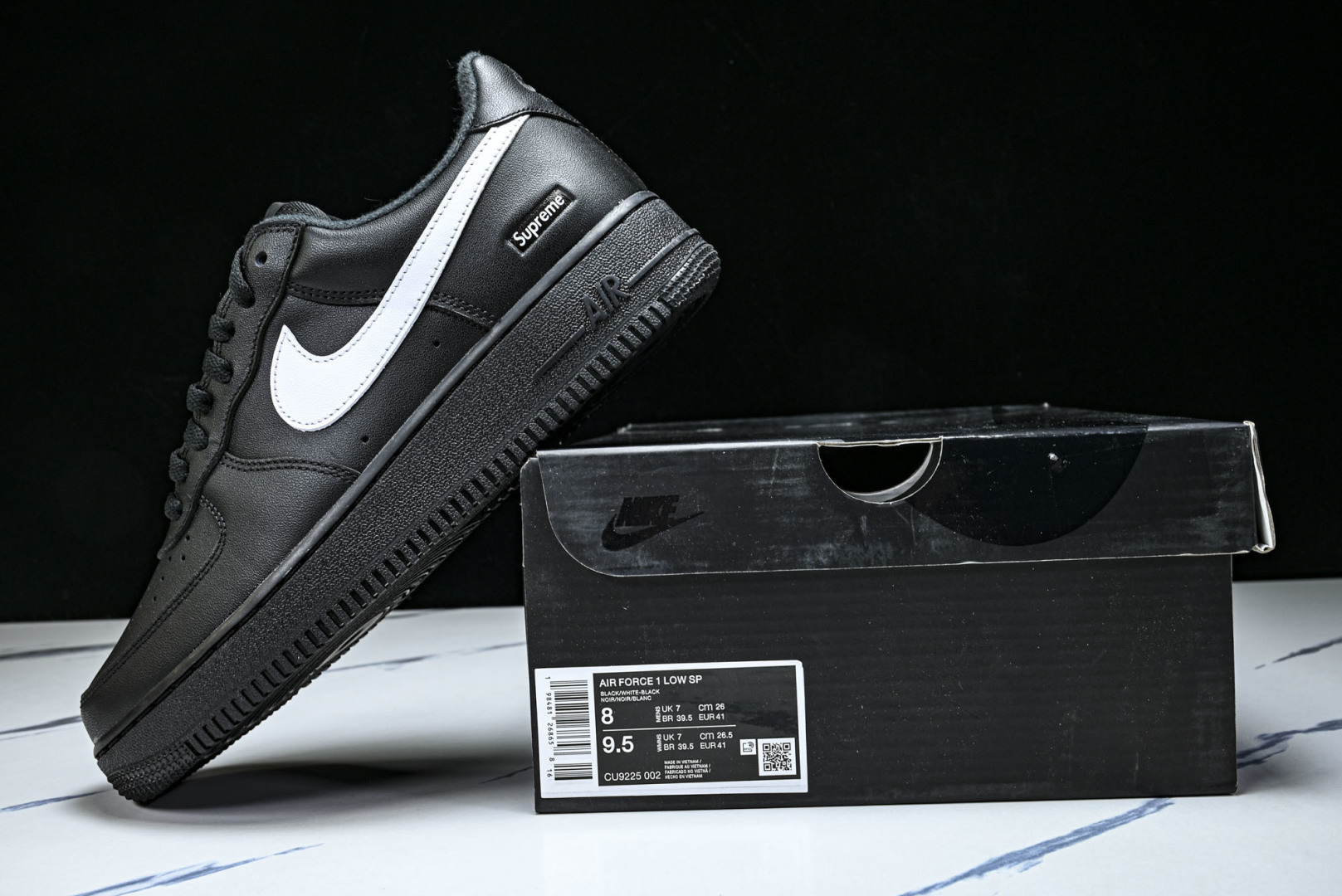 AF1 尺码36-47.5纯原版出品-Supreme x Nike Air Force 1'07 Low
