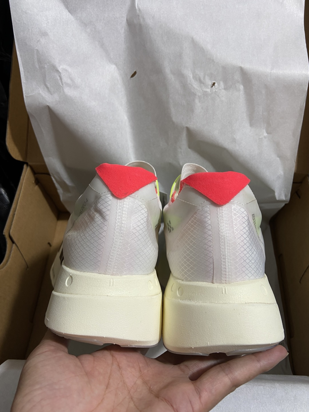 核心价格表私纯原真碳！adidas Adizero Adios Pro 4 阿迪达斯马拉松跑步鞋 第1色