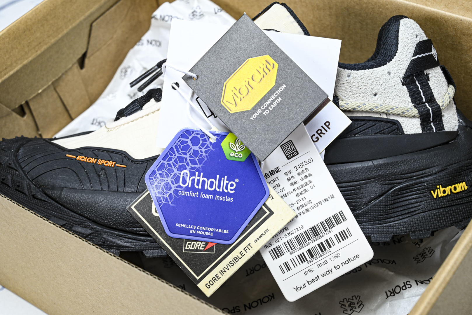 KOLON 尺码:36-46纯原出品-KOLON SPORT可隆LITCAMP MEGA徒步鞋登山男女【