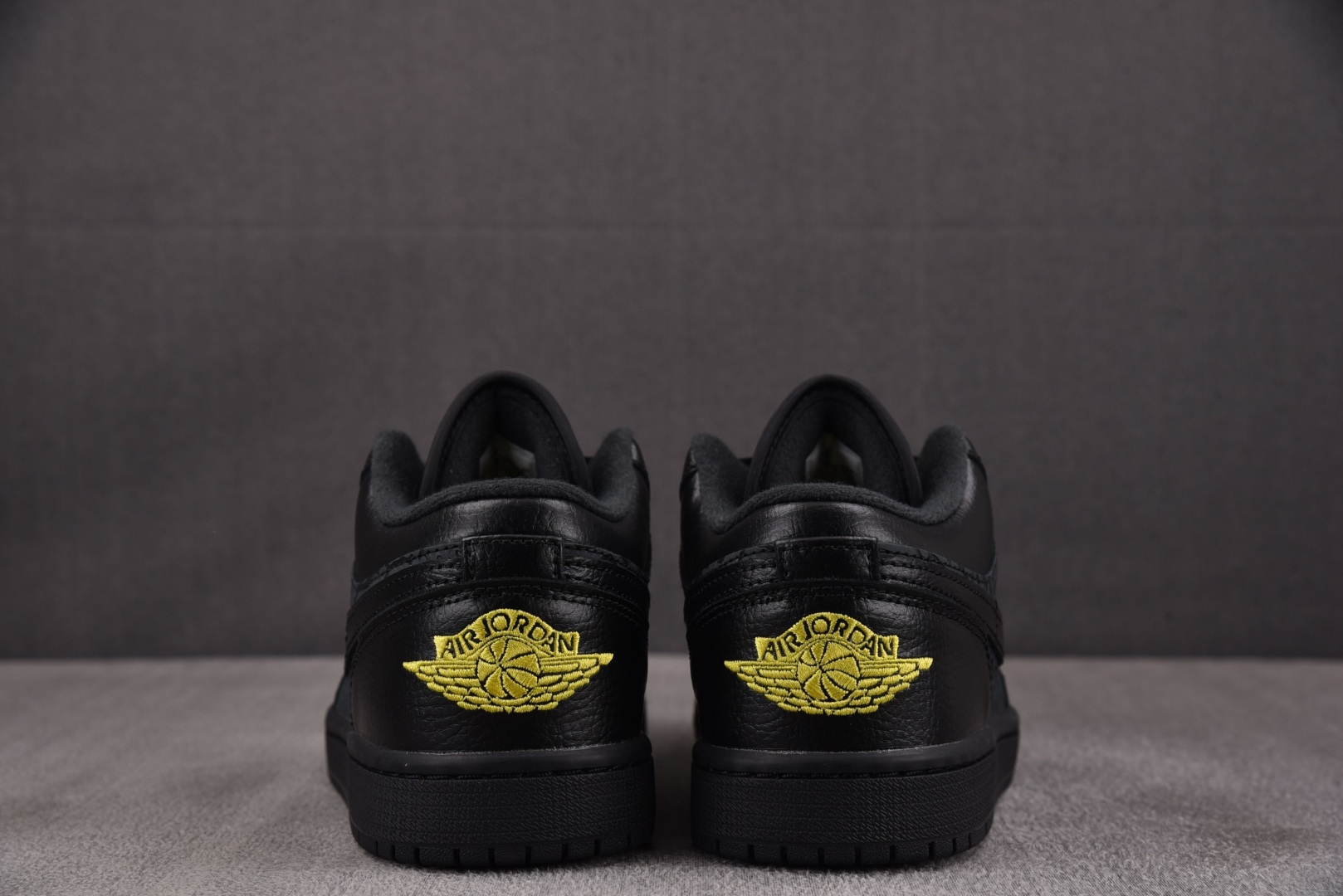 AJlow低帮 尺码:40-46纯原出品-Air Jordan 1 Low Black Elephant