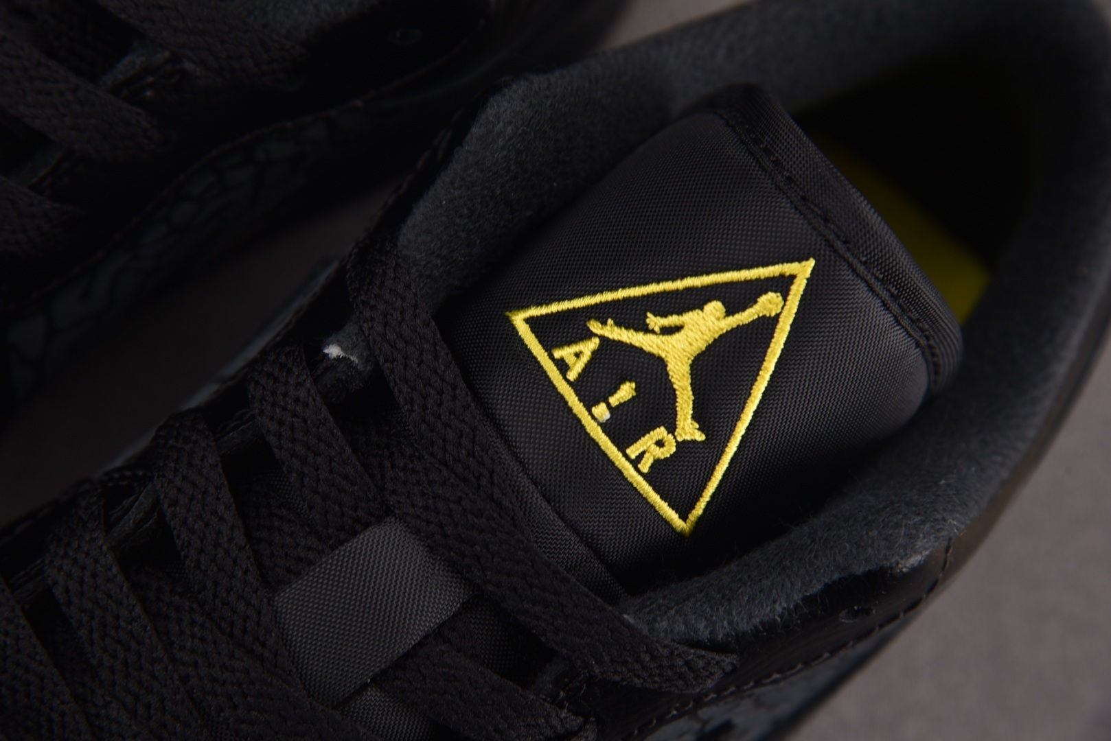 AJlow低帮 尺码:40-46纯原出品-Air Jordan 1 Low Black Elephant