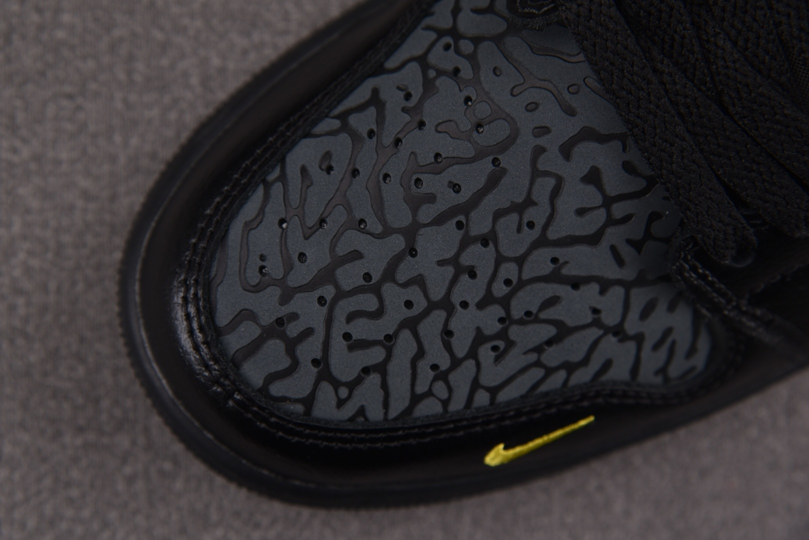 AJlow低帮 尺码:40-46纯原出品-Air Jordan 1 Low Black Elephant