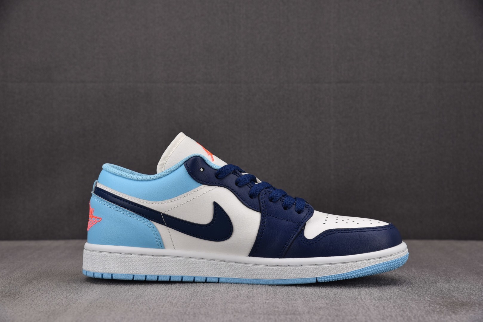 AJlow低帮 尺码:40-46纯原出品-Air Jordan 1 Low Sail Blue Chil