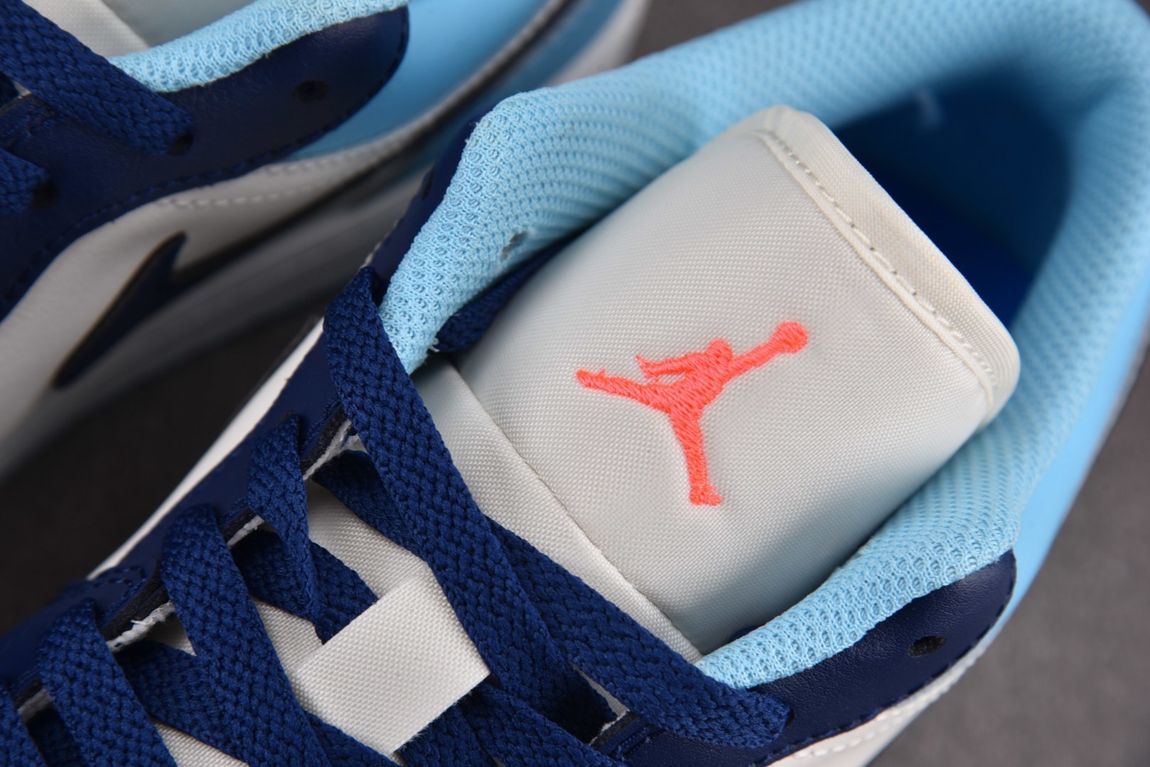 AJlow低帮 尺码:40-46纯原出品-Air Jordan 1 Low Sail Blue Chil