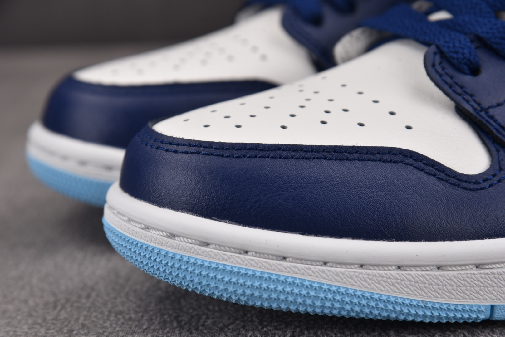 AJlow低帮 尺码:40-46纯原出品-Air Jordan 1 Low Sail Blue Chil