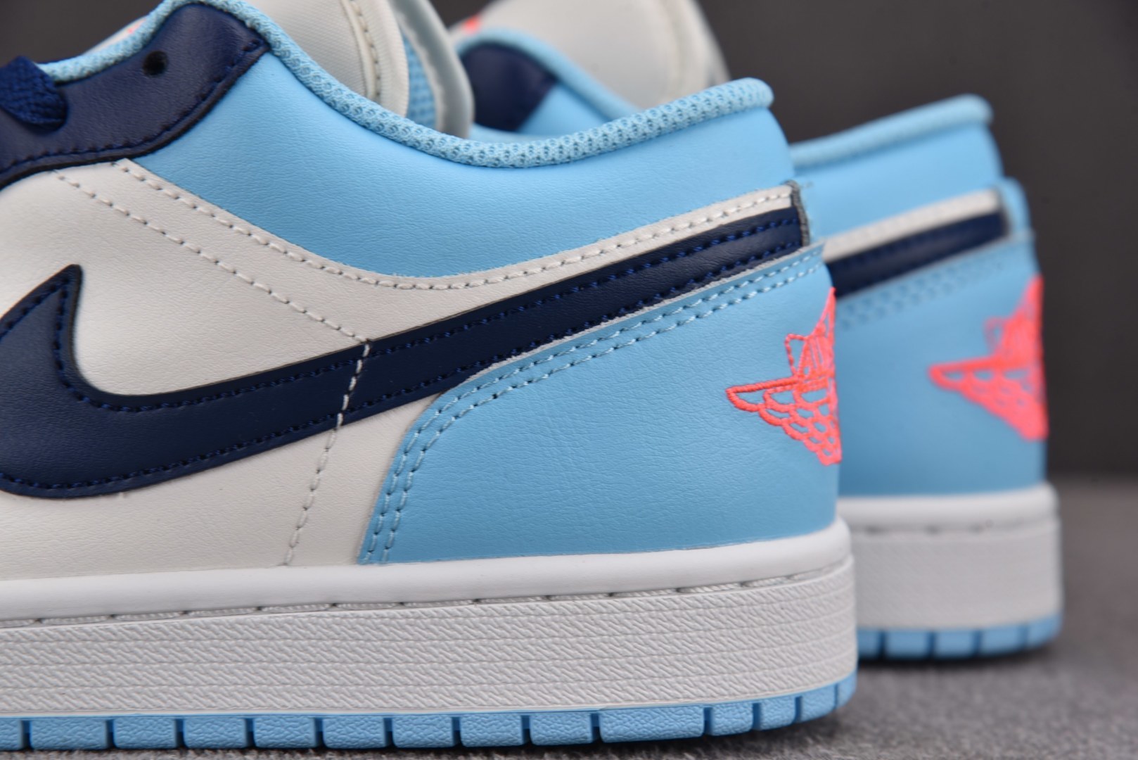 AJlow低帮 尺码:40-46纯原出品-Air Jordan 1 Low Sail Blue Chil