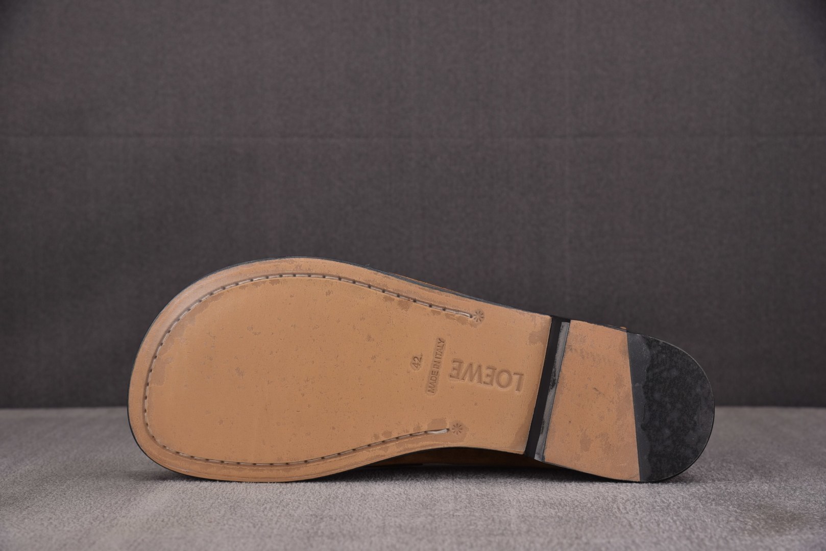 Loewe 尺码:39-45纯原出品-Loewe 罗意威 Campo 美拉德老钱风 低帮休闲皮鞋 乐福鞋