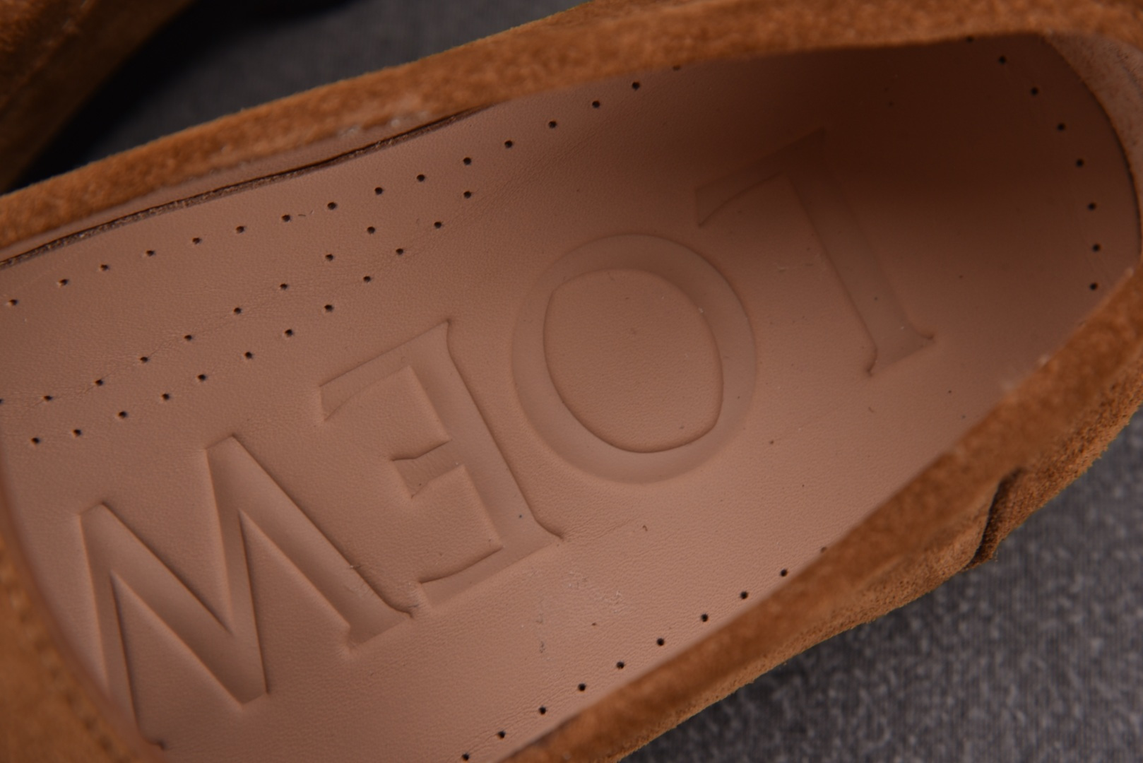 Loewe 尺码:39-45纯原出品-Loewe 罗意威 Campo 美拉德老钱风 低帮休闲皮鞋 乐福鞋