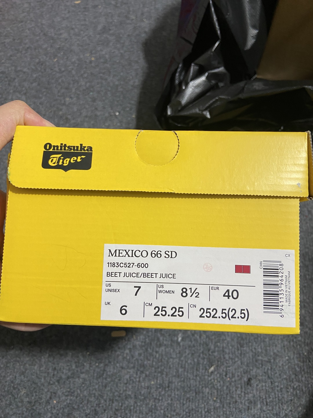 OnitsukaTiger/鬼塚虎 Mexico 66 SD 低邦休闲跑步鞋 1183C527-600尺