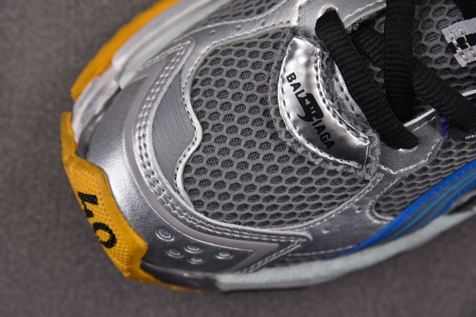 巴黎 尺码:35-46 偏大一码纯原版出品-Balenciaga Runner Gradient 深蓝银