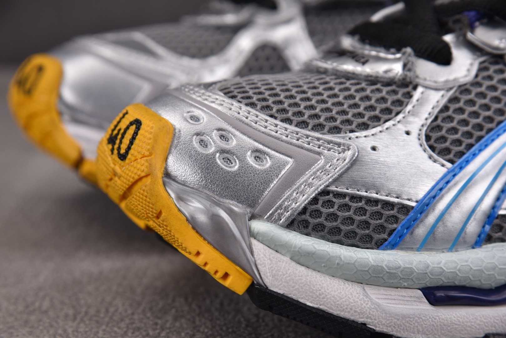 巴黎 尺码:35-46 偏大一码纯原版出品-Balenciaga Runner Gradient 深蓝银