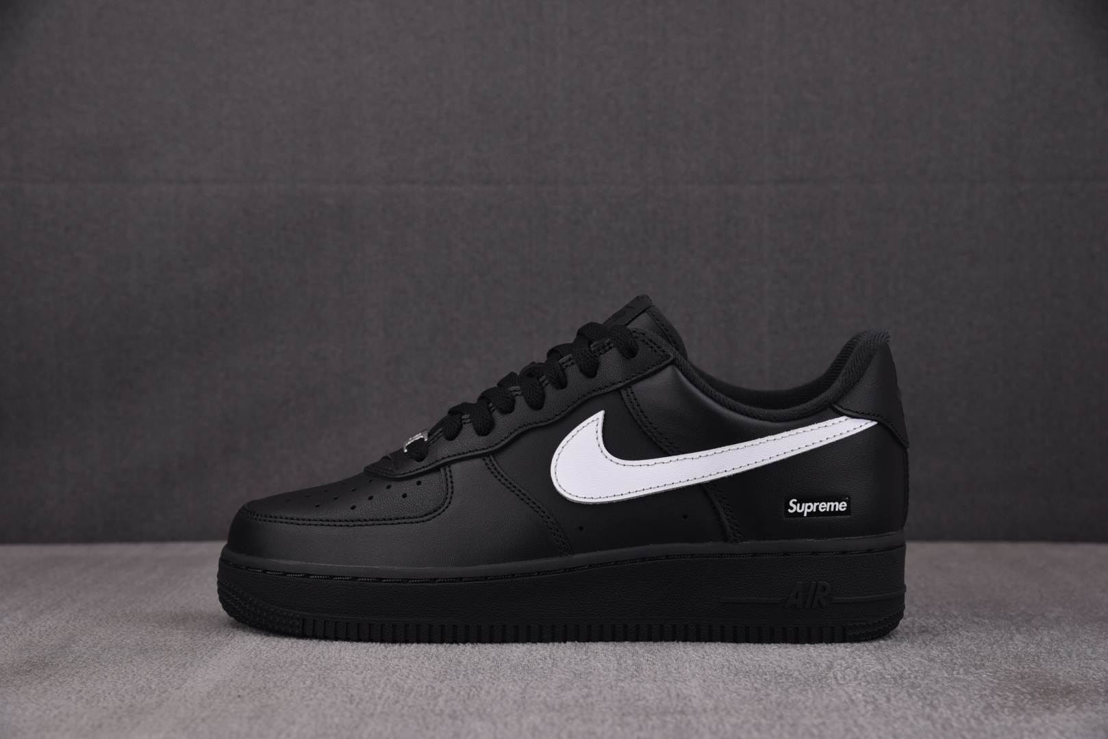 AF1 尺码:40-48.5纯原出品-NK Air Force 1 Low Supreme Black 