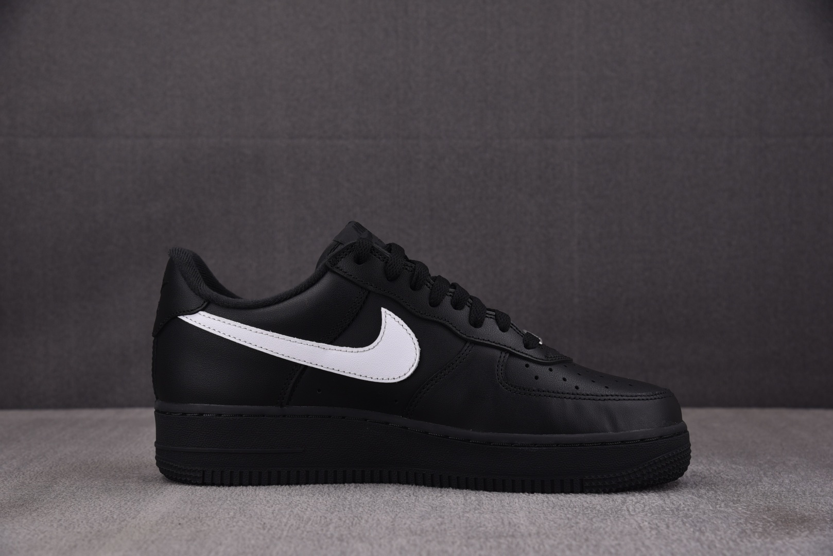AF1 尺码:40-48.5纯原出品-NK Air Force 1 Low Supreme Black 