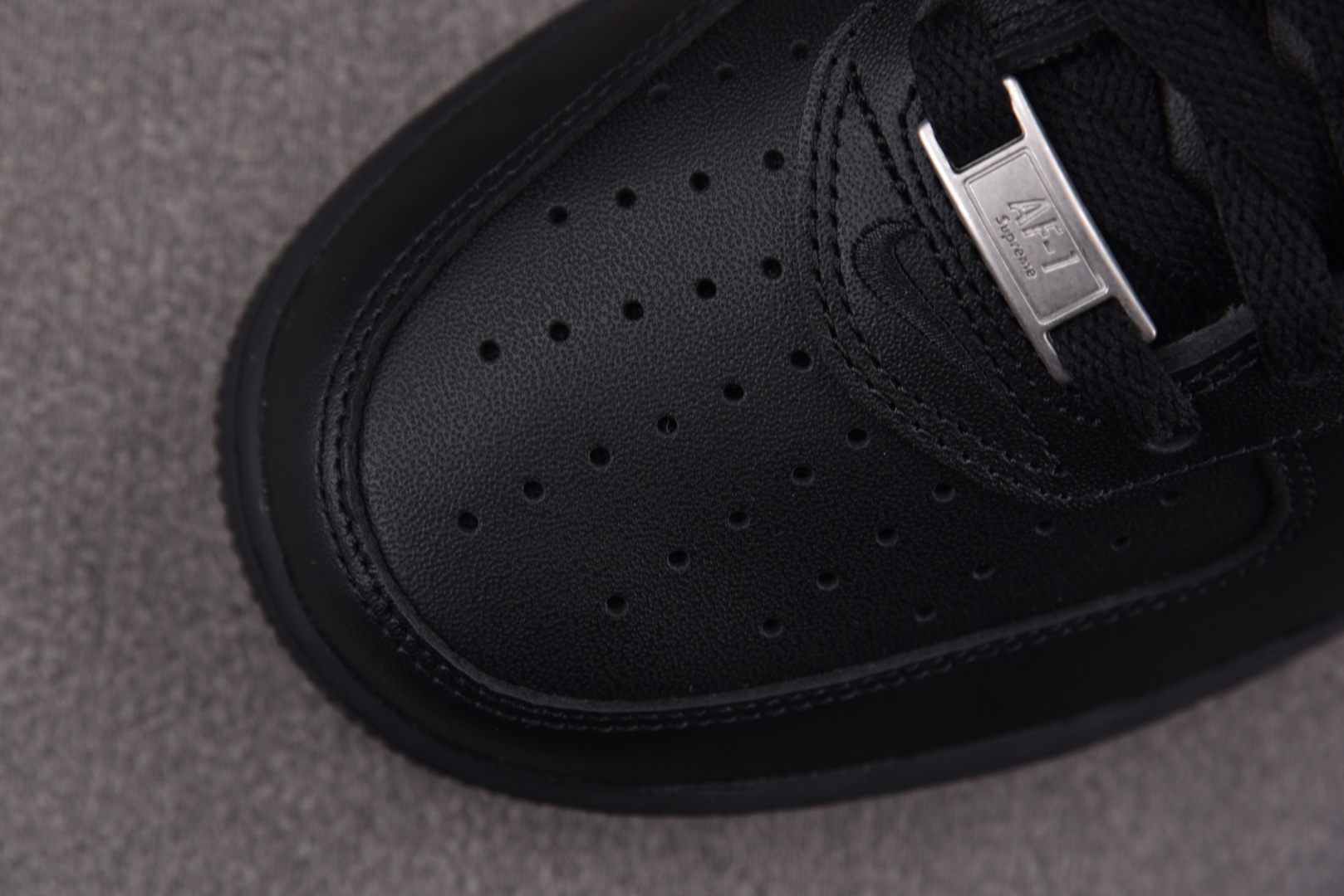 AF1 尺码:40-48.5纯原出品-NK Air Force 1 Low Supreme Black 