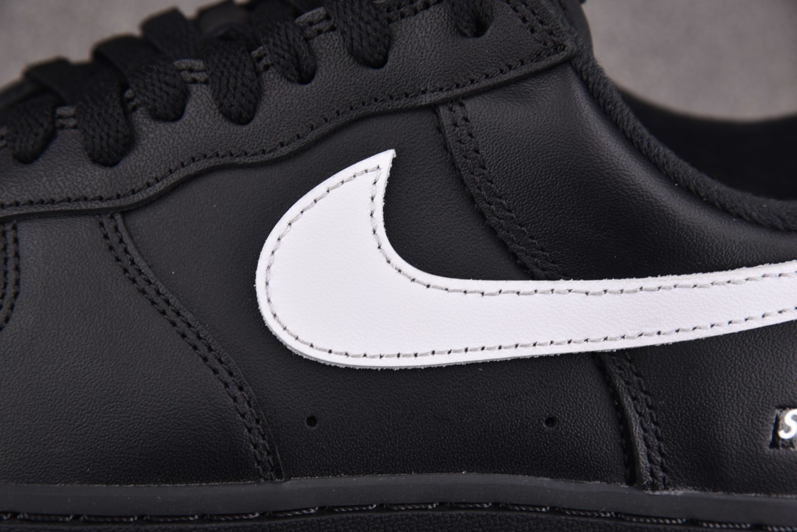 AF1 尺码:40-48.5纯原出品-NK Air Force 1 Low Supreme Black 