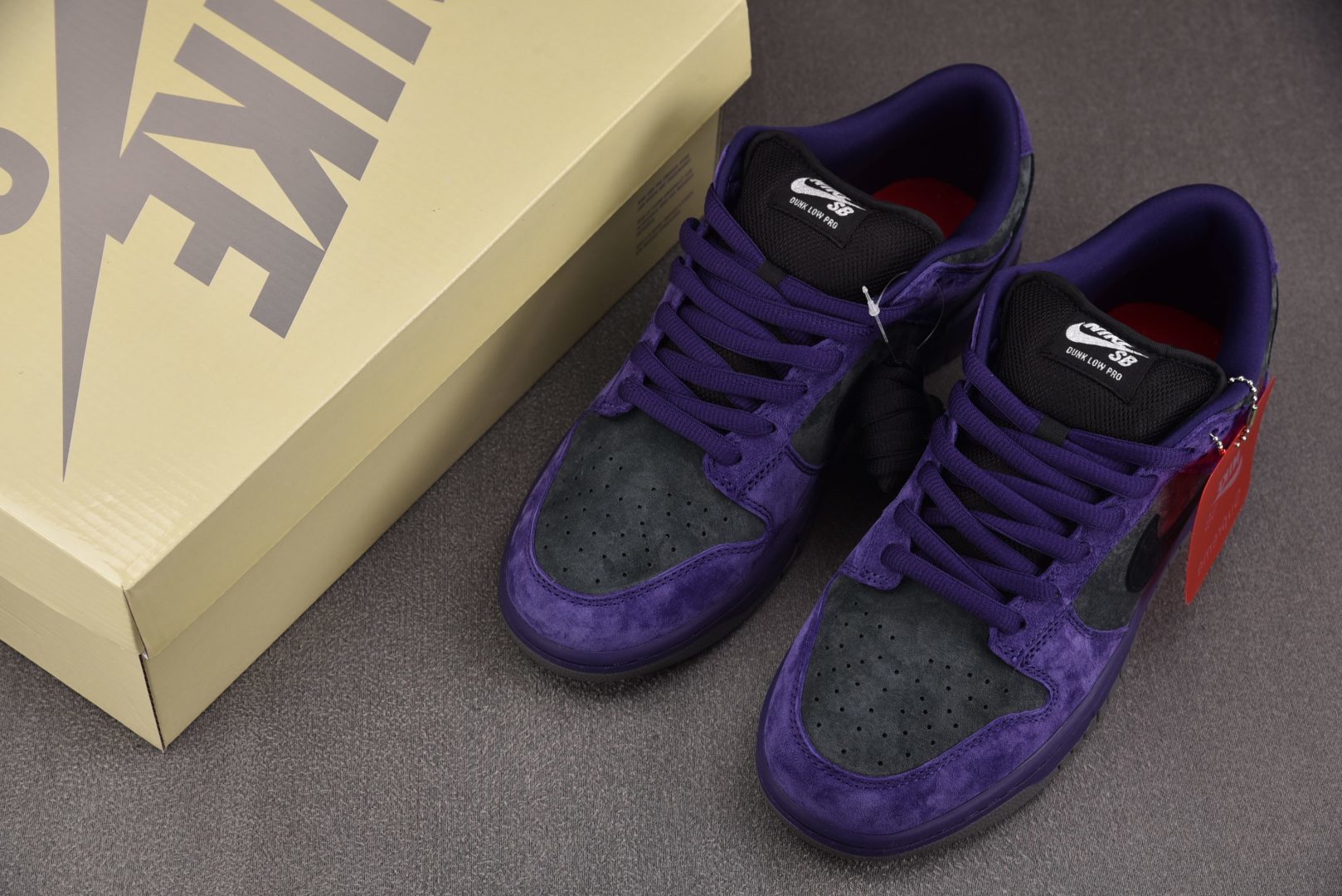 Dunk 尺码:40-47.5纯原出品-NK SB Dunk Low Supreme 94 Ink 墨水