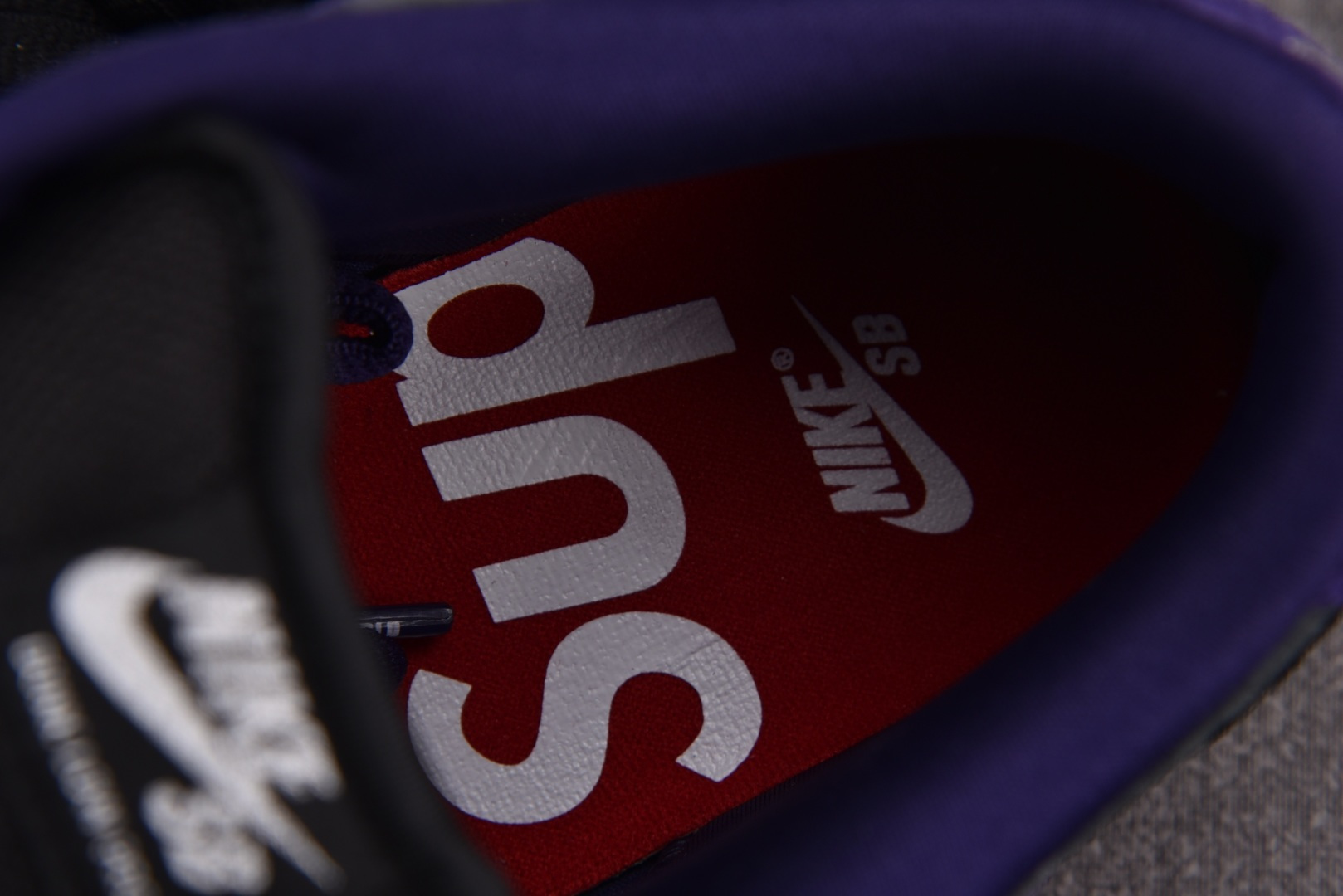 Dunk 尺码:40-47.5纯原出品-NK SB Dunk Low Supreme 94 Ink 墨水