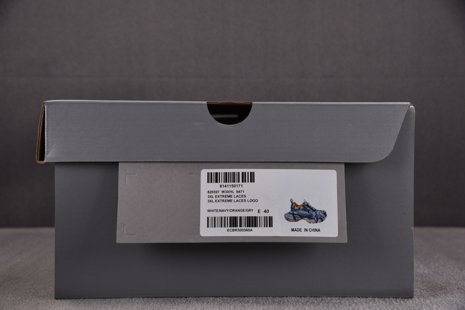 巴黎 尺码:35-46纯原版出品-Balenciaga 3XL Extreme Lace 灰白橙 YZ0