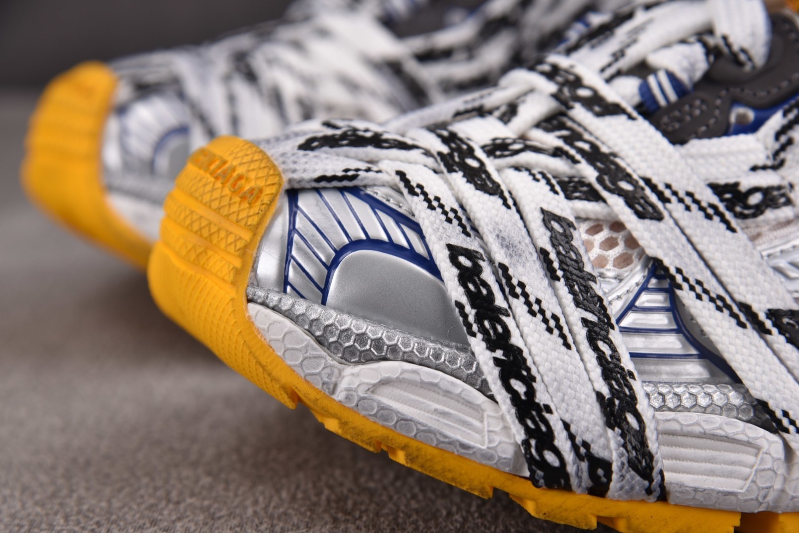 巴黎 尺码:35-46纯原版出品-Balenciaga 3XL Extreme Lace 灰白橙 YZ0