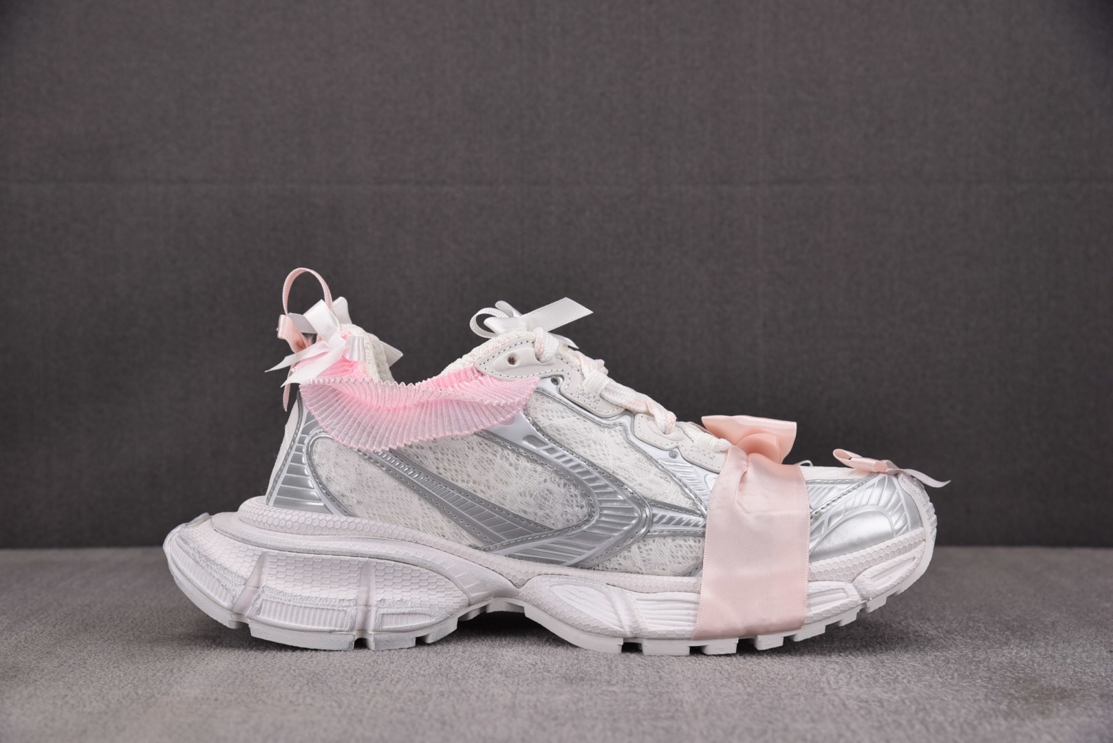 巴黎 尺码:35-46纯原版出品-Balenciaga 3XL Laces 粉白 YZ018-5尺码35