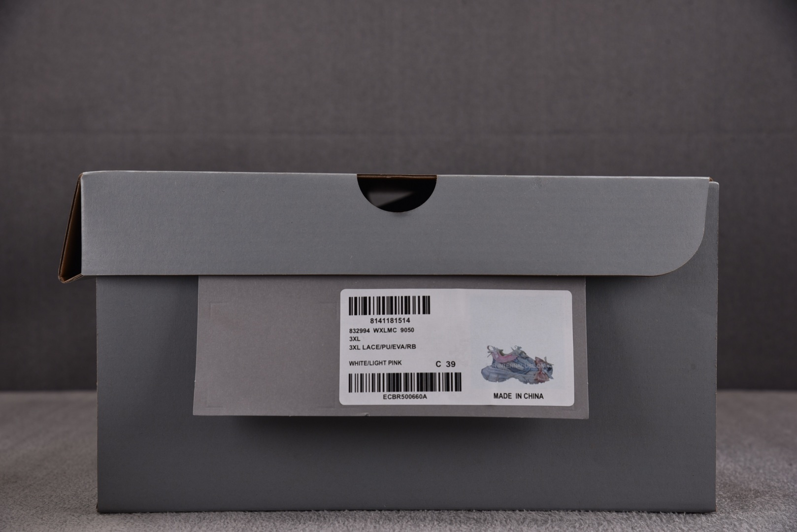 巴黎 尺码:35-46纯原版出品-Balenciaga 3XL Laces 粉白 YZ018-5尺码35