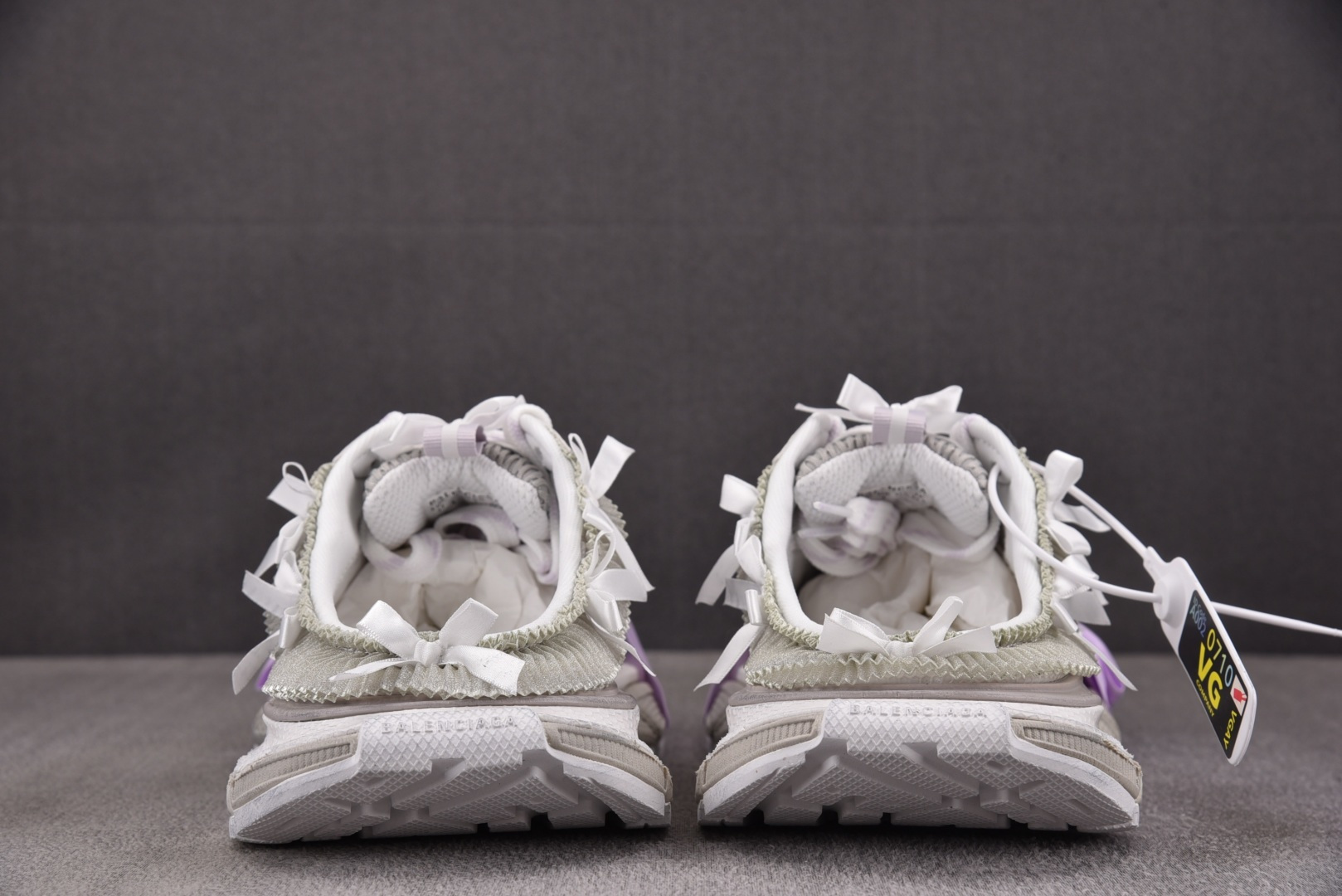 巴黎 尺码:35-46纯原版出品-Balenciaga 3XL Mule Lace 紫白 YZ018-5