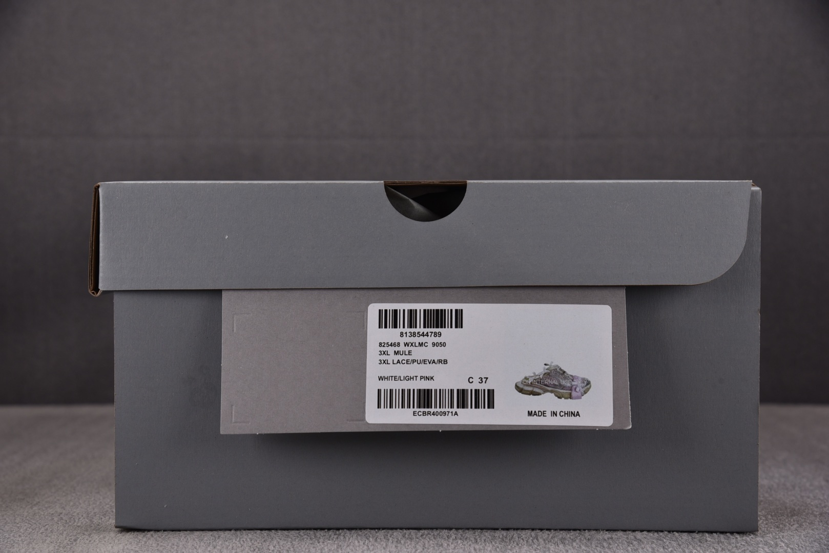 巴黎 尺码:35-46纯原版出品-Balenciaga 3XL Mule Lace 紫白 YZ018-5