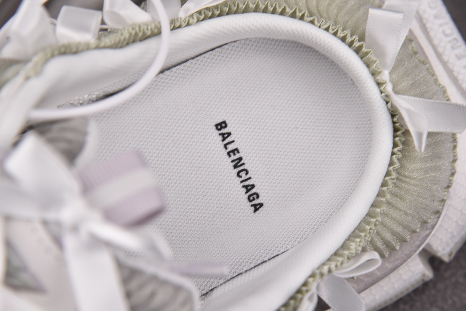 巴黎 尺码:35-46纯原版出品-Balenciaga 3XL Mule Lace 紫白 YZ018-5