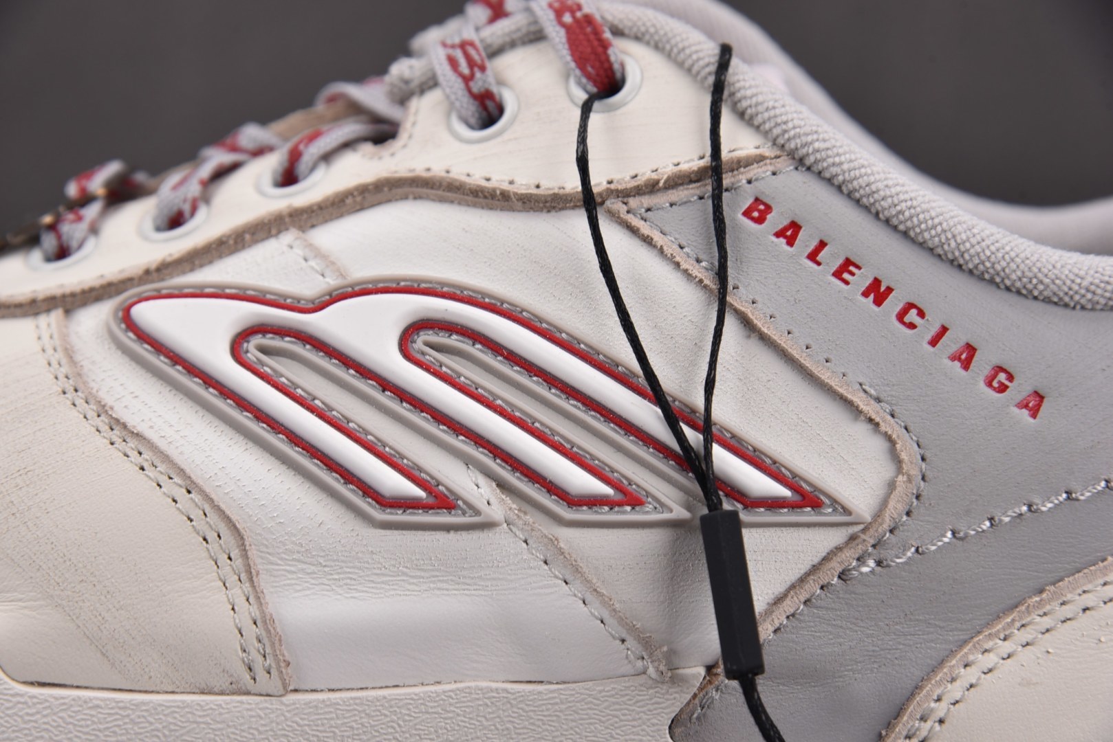 巴黎 尺码:35-46纯原版出品-Balenciaga Hamptons Worn-Out 灰红 YZ0
