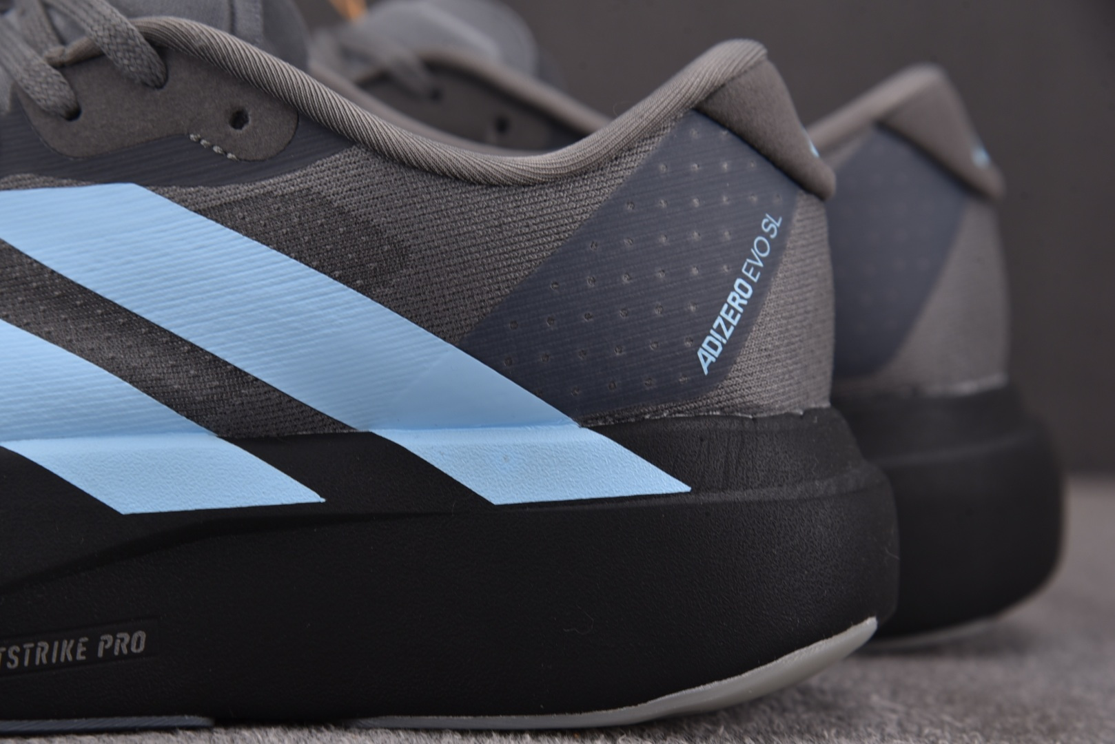 Adios 尺码:36-45纯原版出品-AD Adizero Evo SL Grey Glow Blue