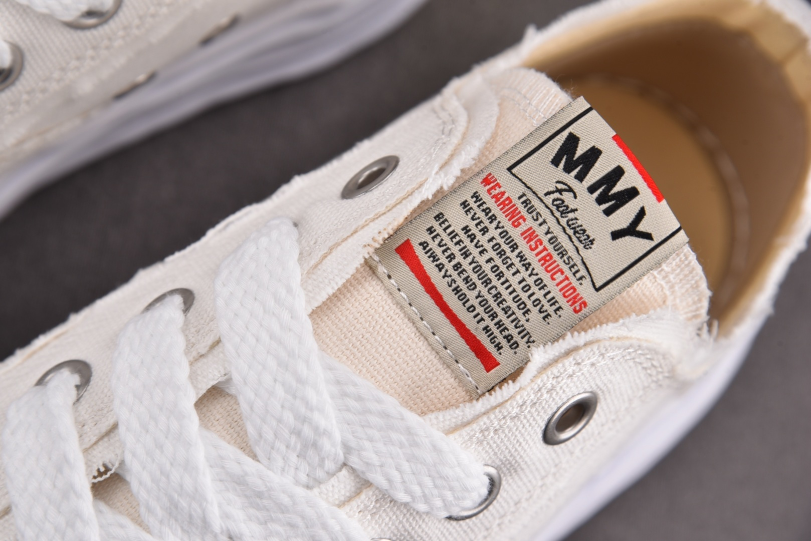 MMY 尺码36-45纯原版出品-MIHARA YASUHIRO 白布 No.772 YZ022尺码：3