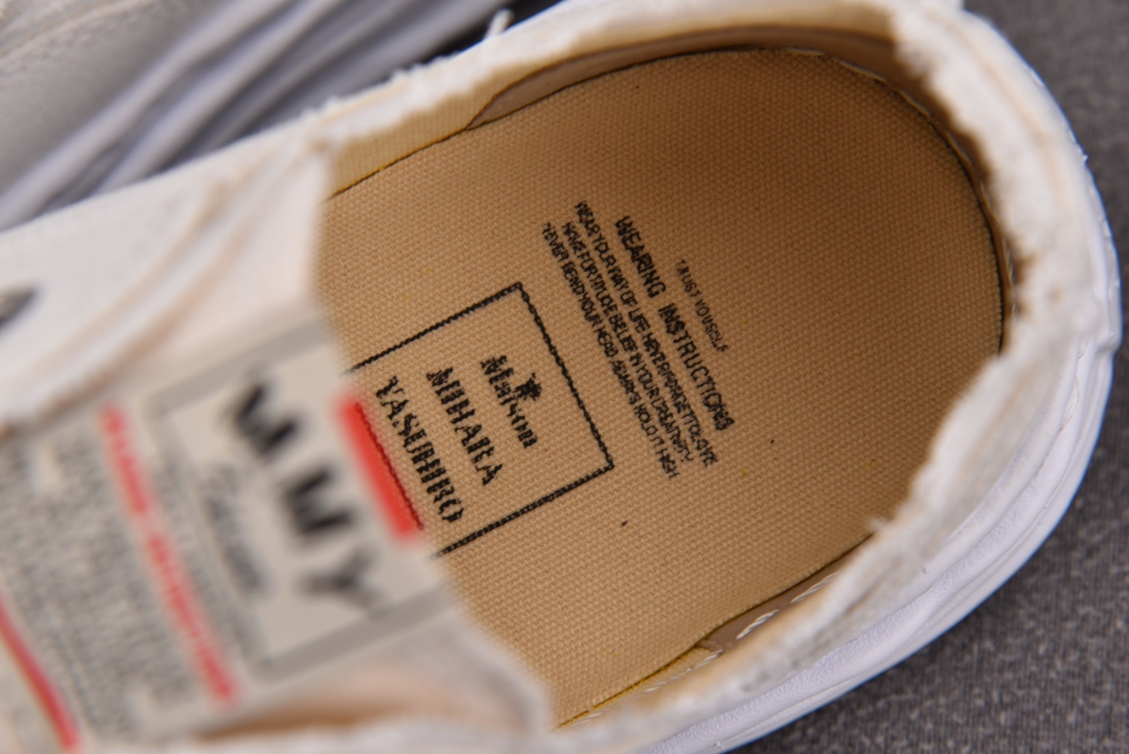 MMY 尺码36-45纯原版出品-MIHARA YASUHIRO 白布 No.772 YZ022尺码：3