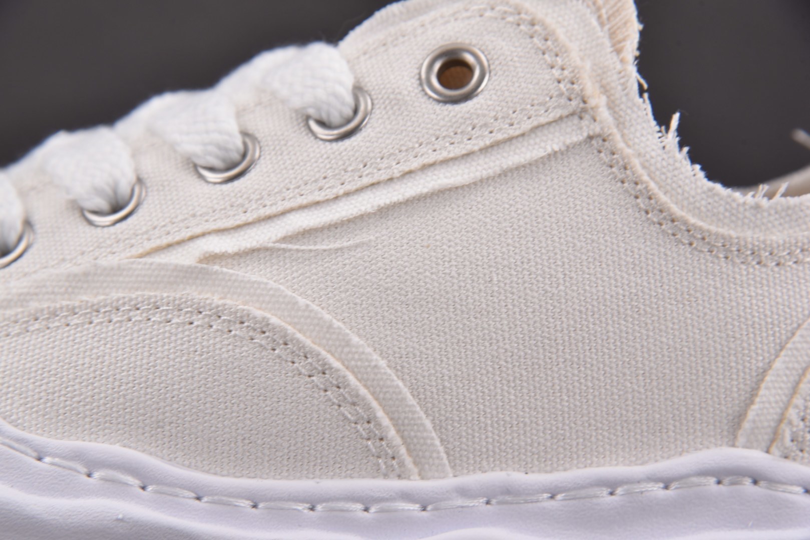 MMY 尺码36-45纯原版出品-MIHARA YASUHIRO 白布 No.772 YZ022尺码：3