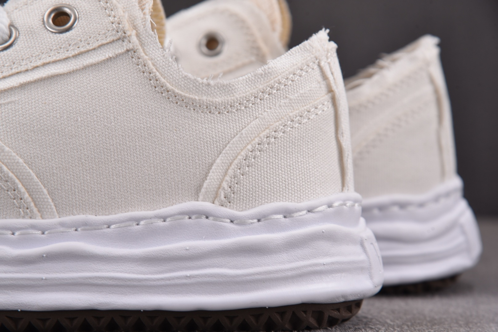 MMY 尺码36-45纯原版出品-MIHARA YASUHIRO 白布 No.772 YZ022尺码：3