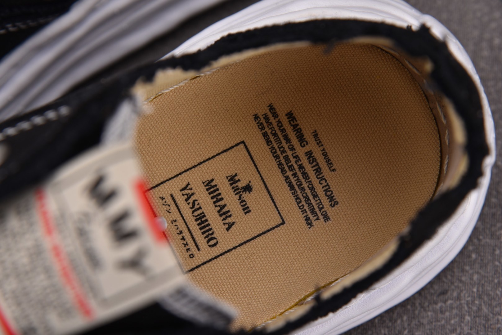 MMY 尺码36-45纯原版出品-MIHARA YASUHIRO 黑白 No.771 YZ022尺码：3