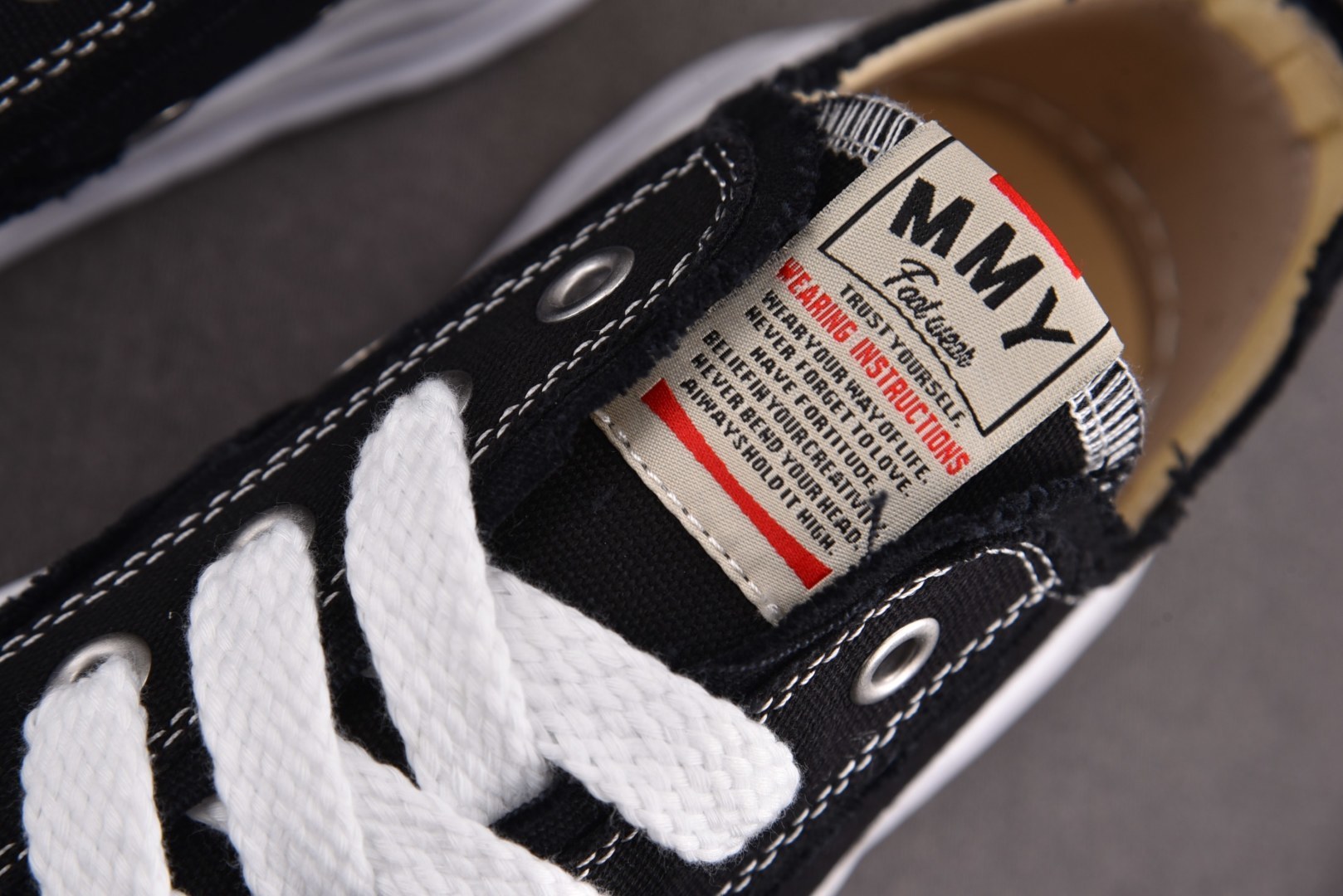 MMY 尺码36-45纯原版出品-MIHARA YASUHIRO 黑白 No.771 YZ022尺码：3