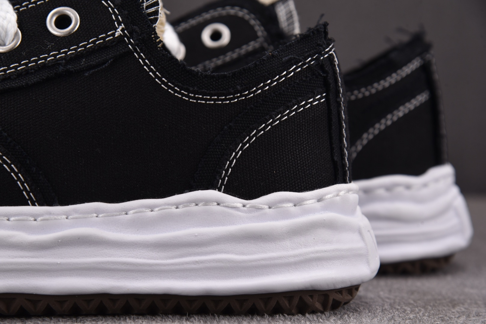 MMY 尺码36-45纯原版出品-MIHARA YASUHIRO 黑白 No.771 YZ022尺码：3