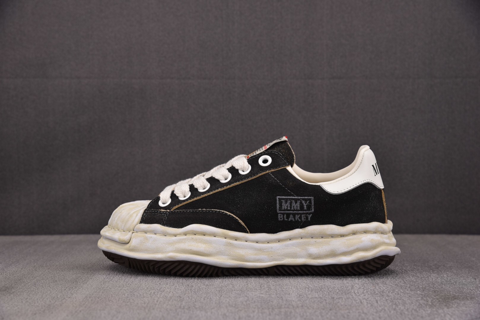 MMY 尺码36-45纯原版出品-MIHARA YASUHIRO 黑布刺绣 No.601 YZ022尺码