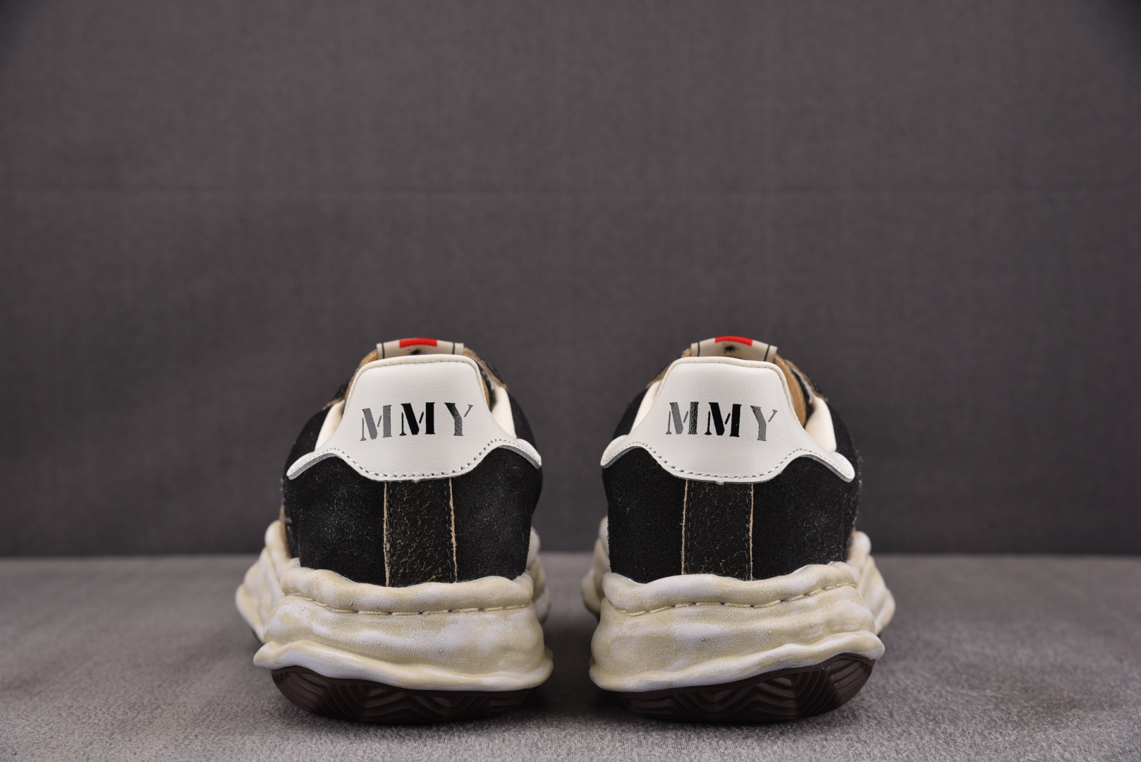 MMY 尺码36-45纯原版出品-MIHARA YASUHIRO 黑布刺绣 No.601 YZ022尺码