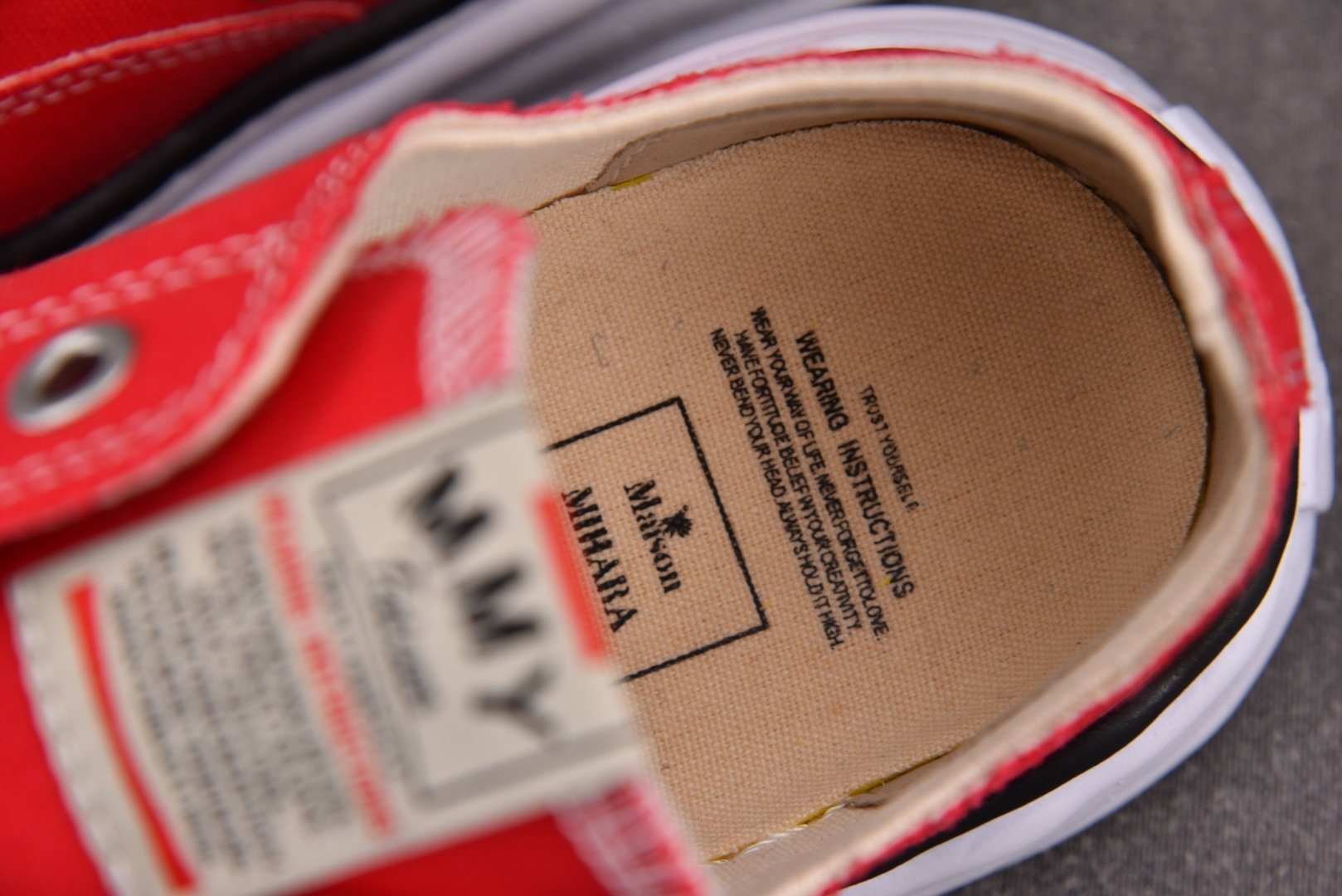 MMY 尺码36-45纯原版出品-MIHARA YASUHIRO 红色 No.721 YZ022尺码：3