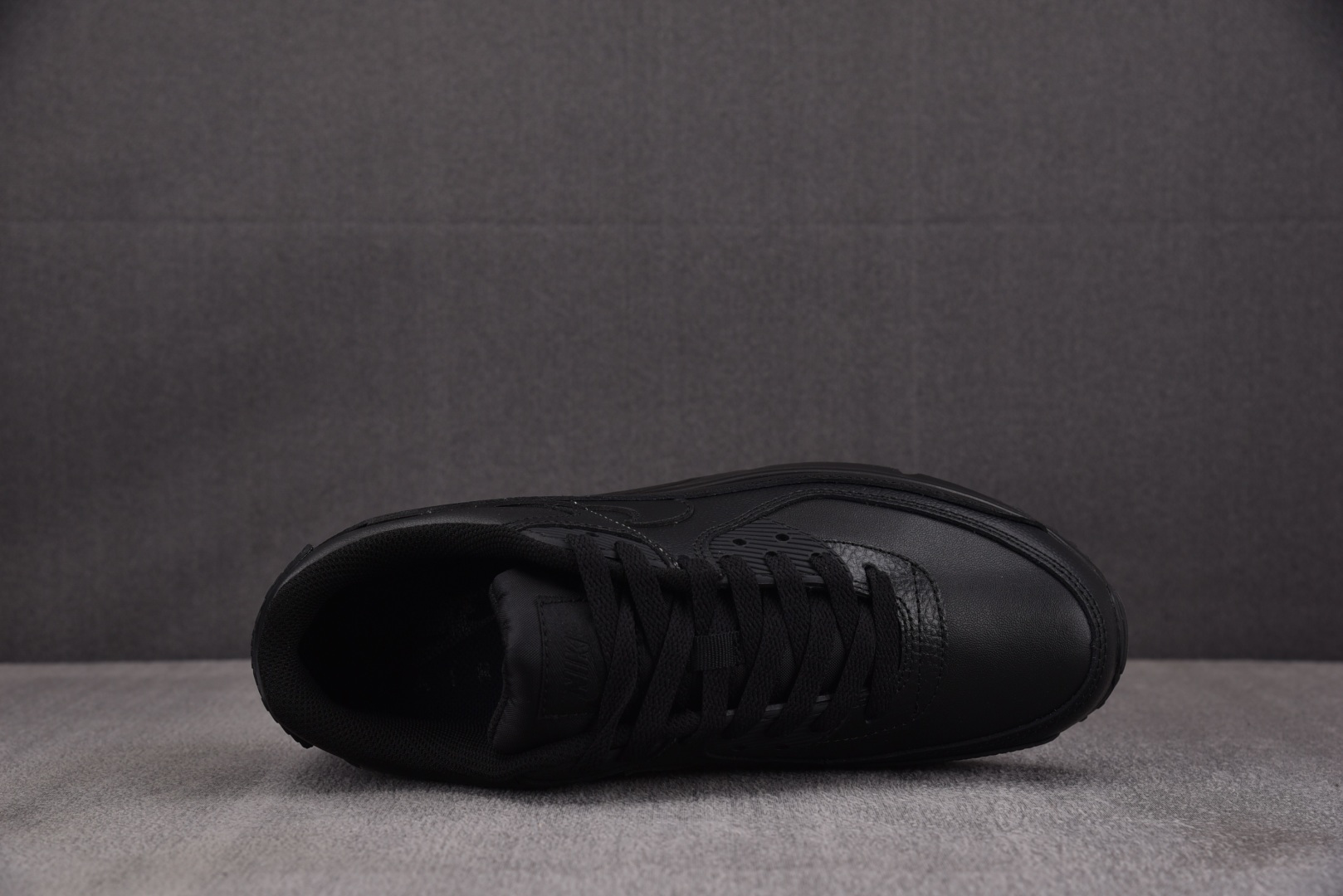 Max 尺码:36-46纯原出品-NK Air Max 90 Leather Triple Black 