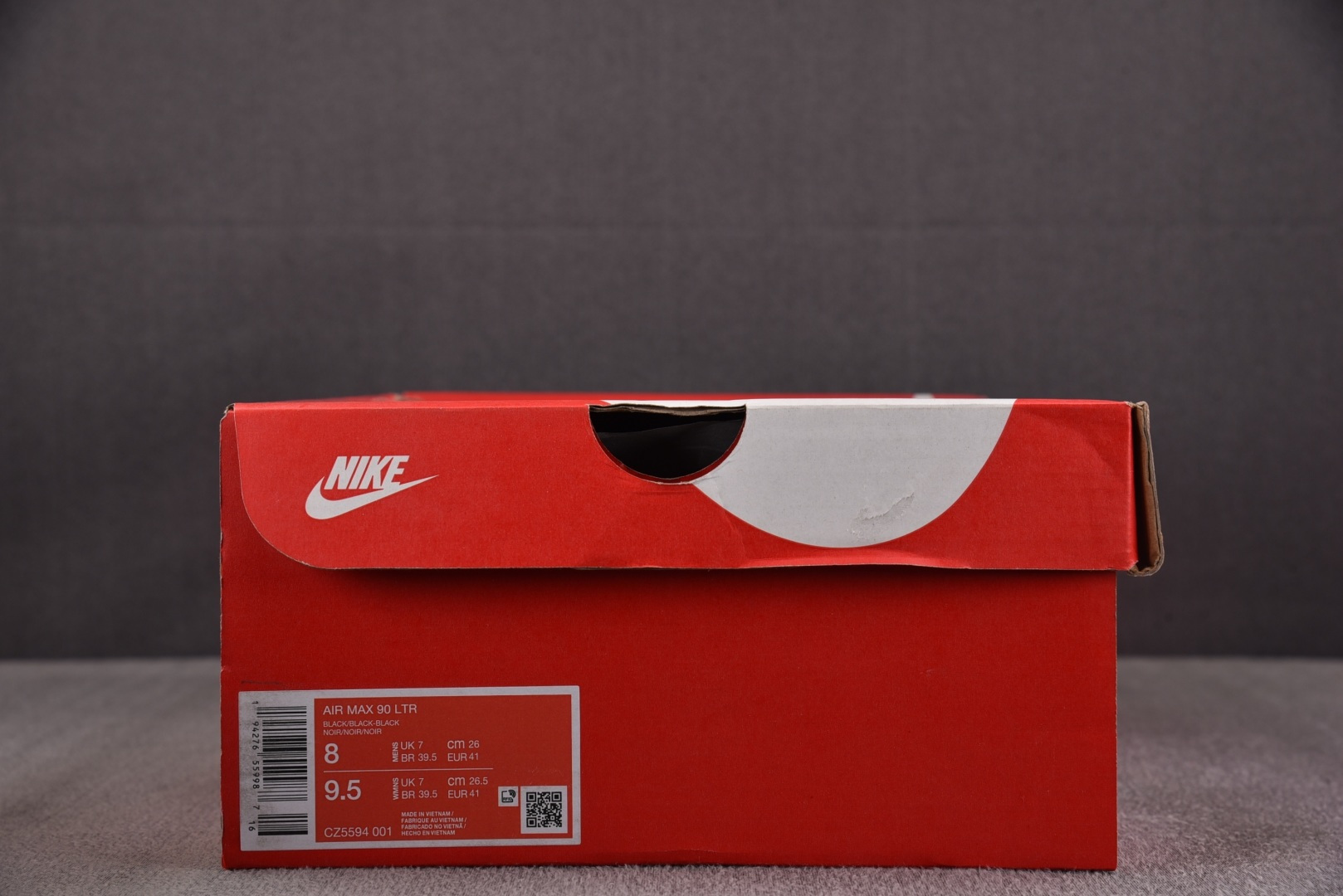 Max 尺码:36-46纯原出品-NK Air Max 90 Leather Triple Black 