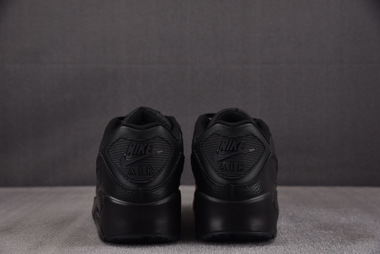 Max 尺码:36-46纯原出品-NK Air Max 90 Leather Triple Black 