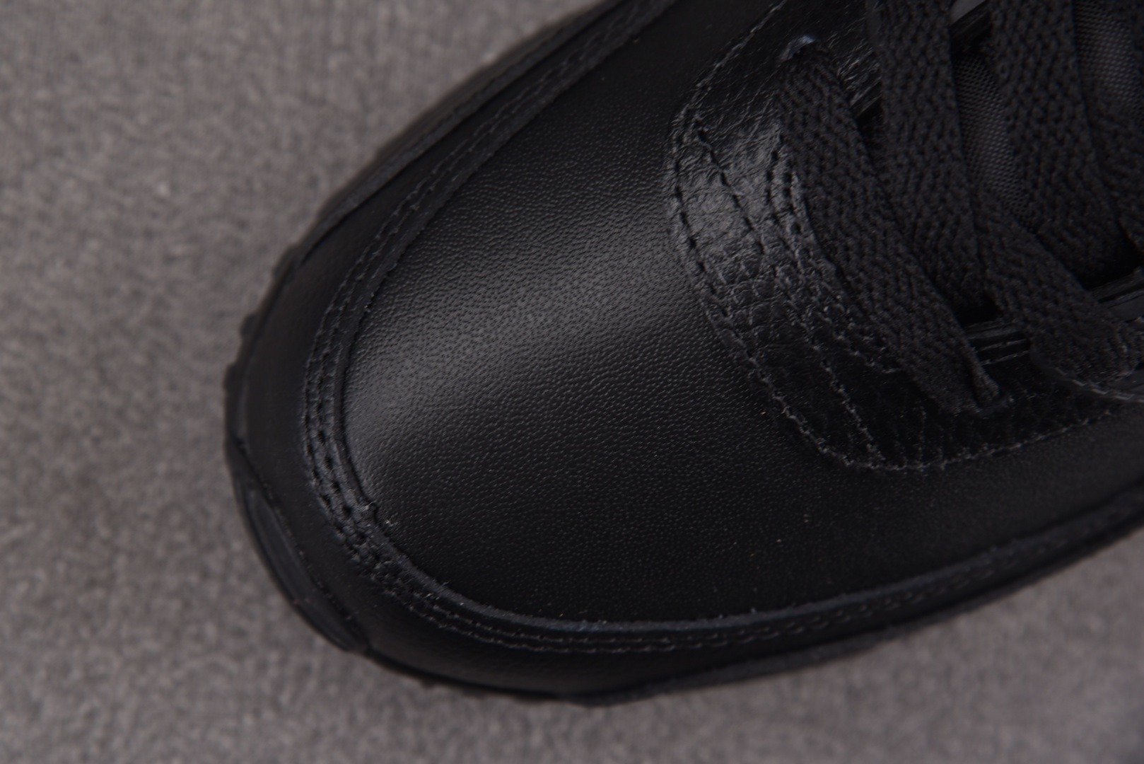 Max 尺码:36-46纯原出品-NK Air Max 90 Leather Triple Black 