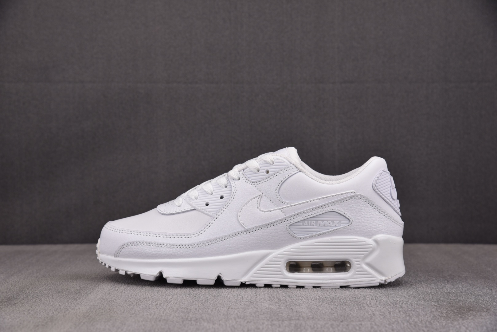 Max 尺码39-46纯原版出品-NK Air Max 90 Leather Triple White 