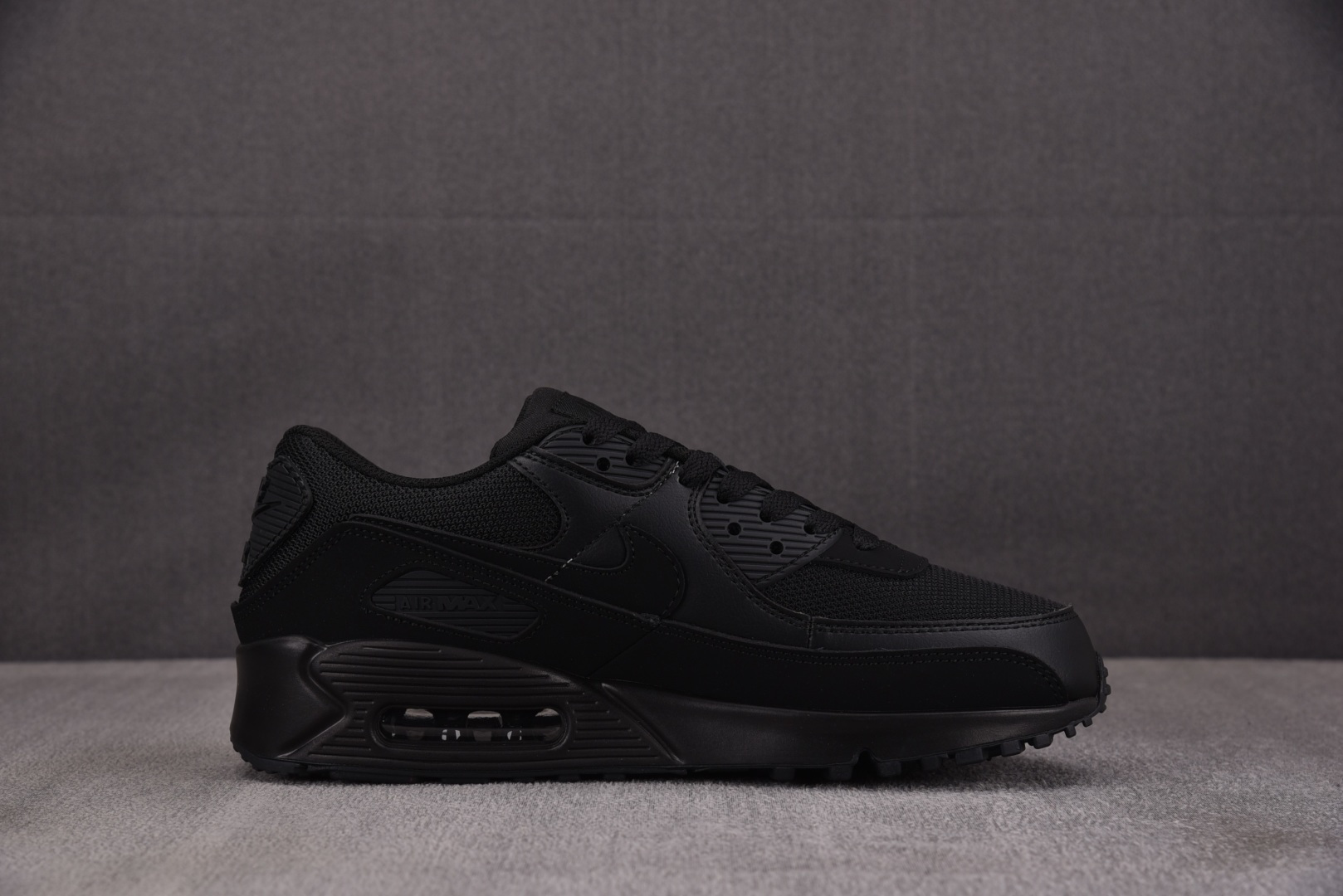 Max 尺码39-46纯原版出品-NK Air Max 90 Recraft Triple Black 