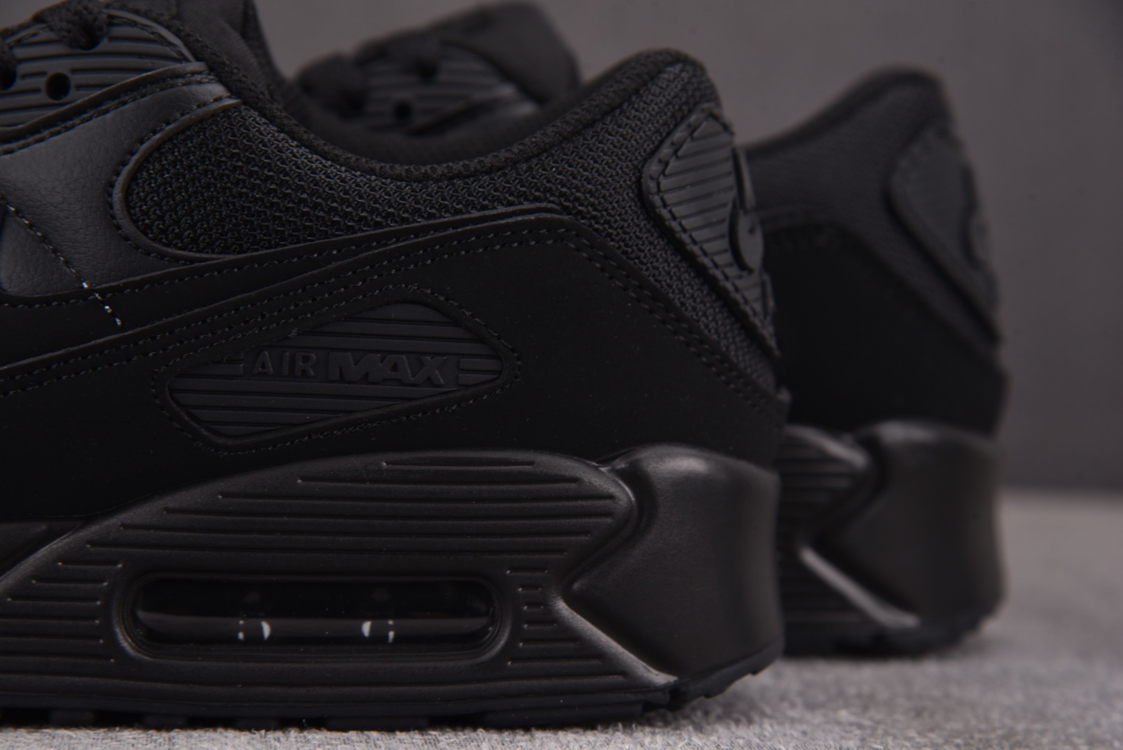 Max 尺码39-46纯原版出品-NK Air Max 90 Recraft Triple Black 