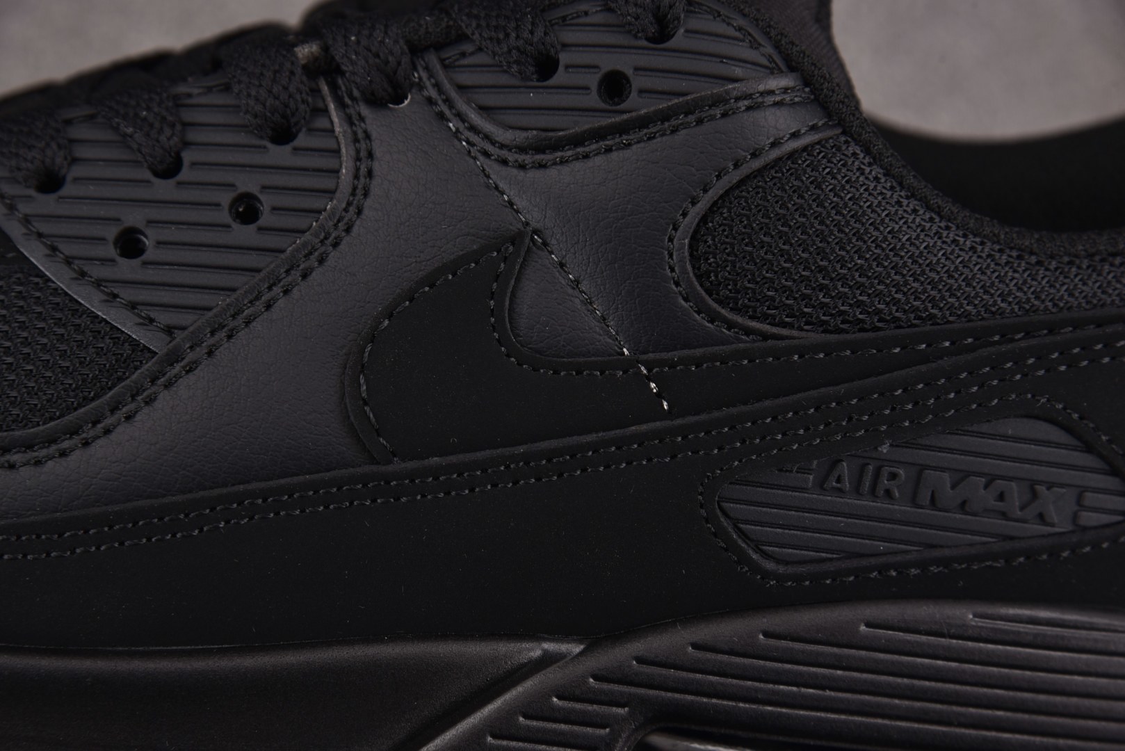 Max 尺码39-46纯原版出品-NK Air Max 90 Recraft Triple Black 